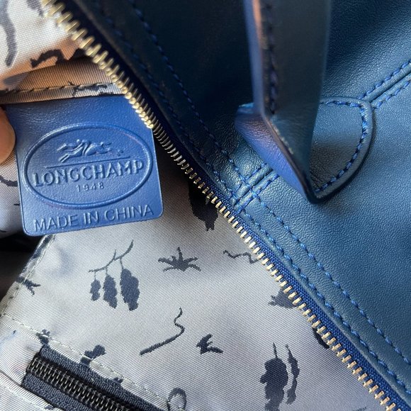 Longchamp Blue Crossbody Bag - Picture 11 of 14